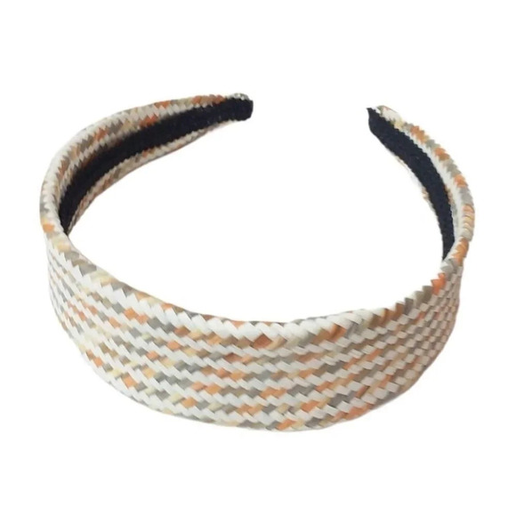 Straw Weaved Headband - Picture 3 of 4